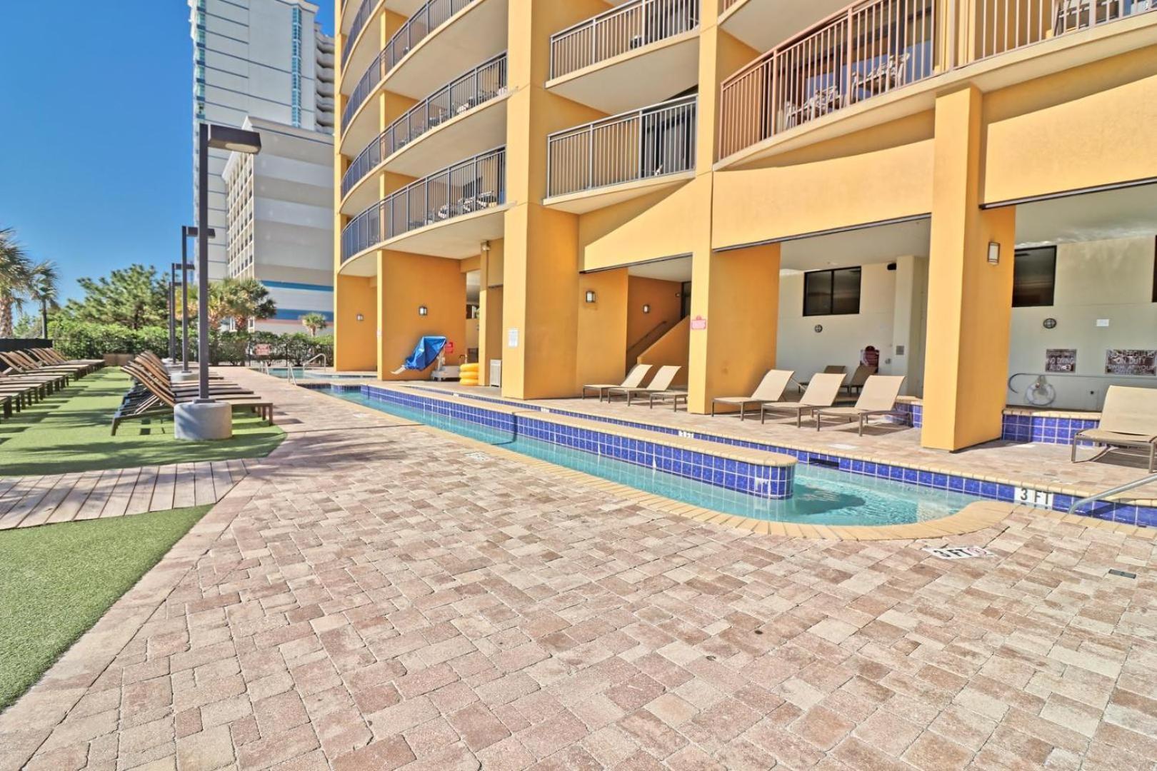 Beautiful Warm Ocean View Beach Condo With Pool Myrtle Beach Exterior photo