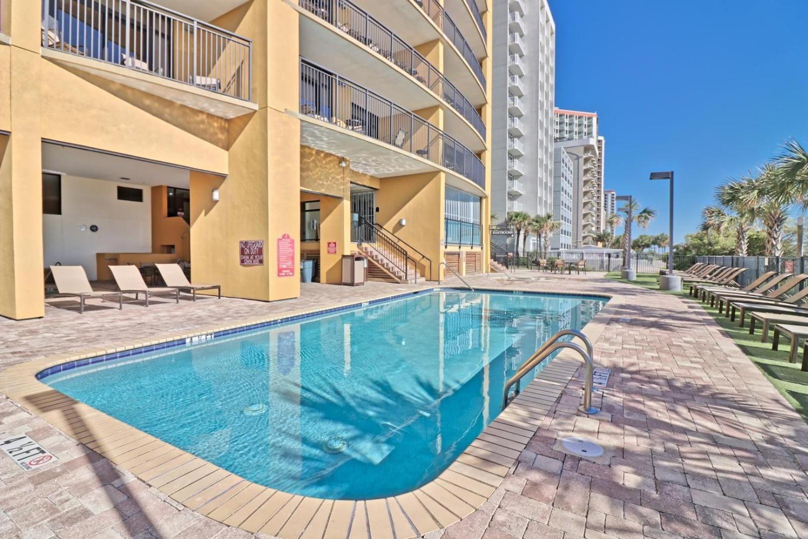 Beautiful Warm Ocean View Beach Condo With Pool Myrtle Beach Exterior photo